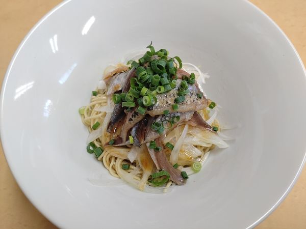 「いわしそば　４５０円」@中華そば よしかわの写真