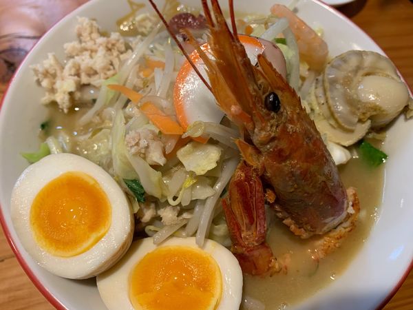 「特製ちゃんぽん　大盛り」@名古屋ちゃんぽん 時鳥の写真