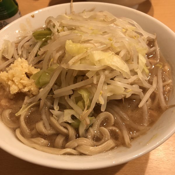 「小ラーメン（にんにく）¥750」@ラーメン二郎 前橋千代田町店の写真