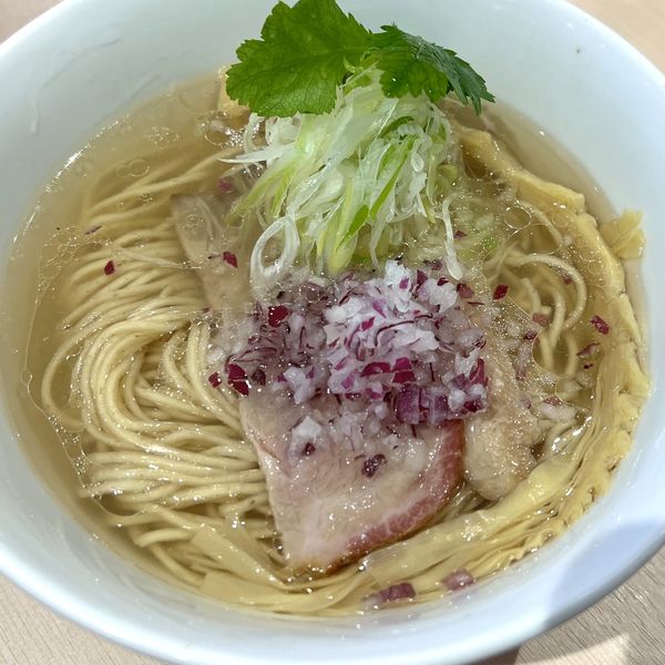 「〜ポルチーニ香る〜塩そば」@らぁ麺 まる鈴の写真