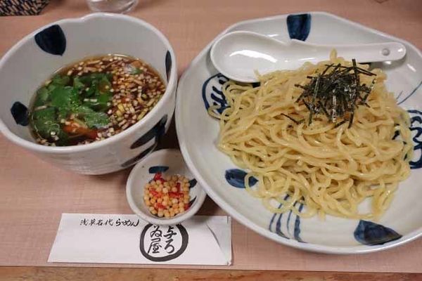 「ざるらーめん　800円」@与ろゐ屋の写真