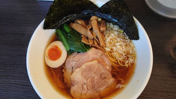 「まえたんラーメン醤油780円」@まえたんの写真