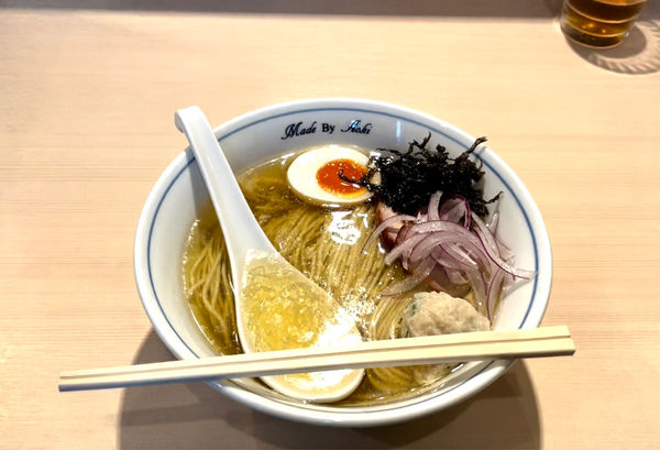 「淡麗煮干そば」@中華蕎麦 あお木 secondの写真