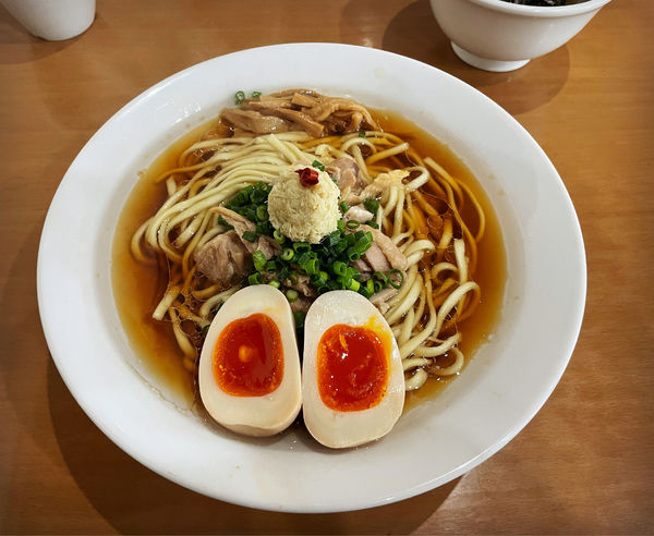 「限定 朝ラー醤油×生姜」@麺や 遊大の写真