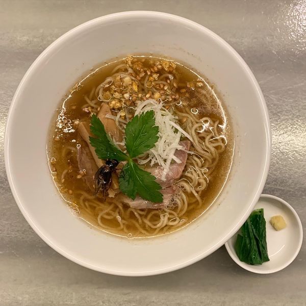 「コオロギラーメン」@ANTCICADAの写真