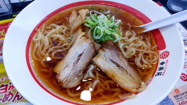 「中華そばクラシック大盛り290円open～午前11時まで」@幸楽苑 野田堤台店の写真