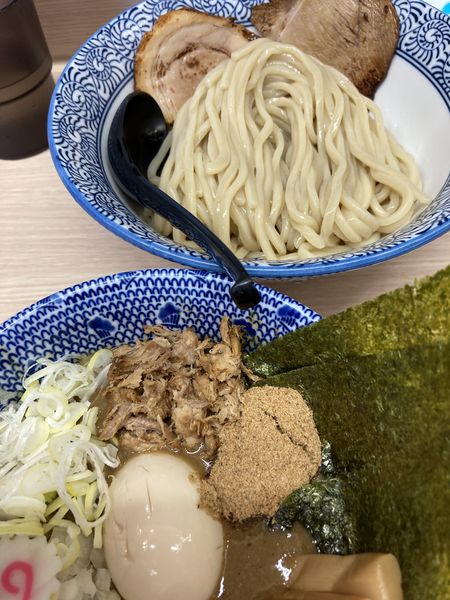 「つけ麺　小　特製トッピング」@狼煙 大宮店の写真