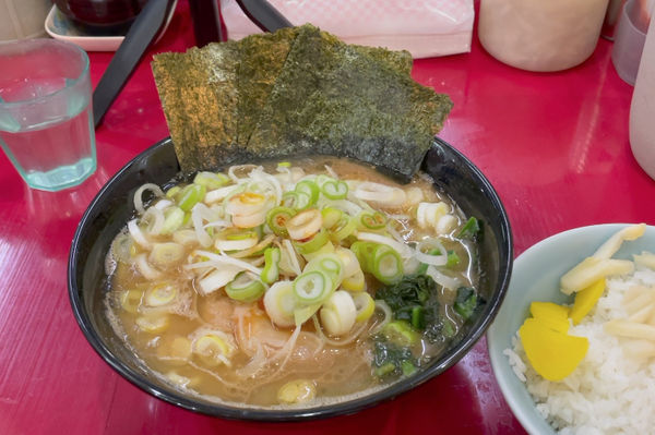 「ラーメン多め（ネギ）」@杉田家 千葉祐光店の写真