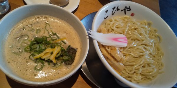 「川越醤油つけそば」@川越らーめん こひやの写真