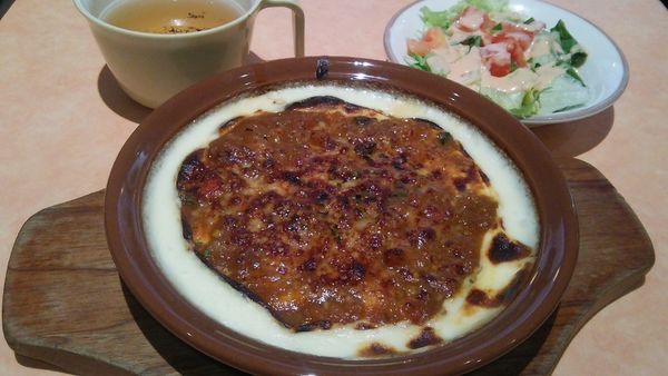 「ランチ 野菜カレードリア 500円」@サイゼリヤ 市川駅北口店の写真