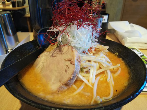 「辛菜麺　味噌　※小辛　※クーポンで５００円」@辛菜麺 烈火の写真