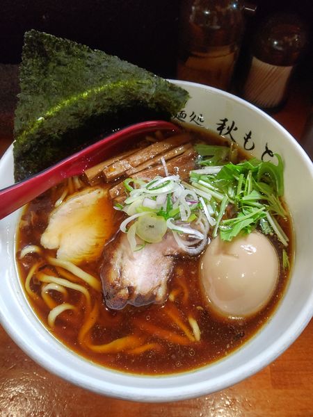 「醤油味玉」@麺処 秋もとの写真