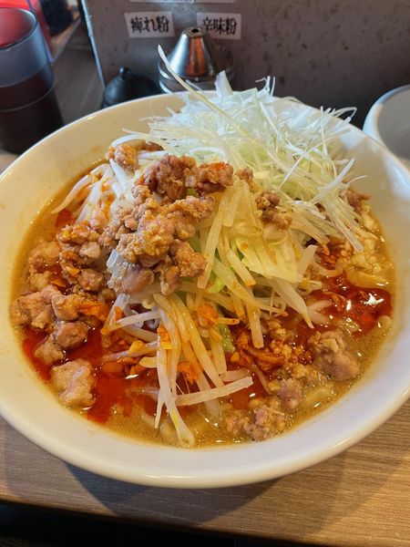 「閻魔ラーメン+ネギ」@閻魔羅闍 鶴見本店の写真