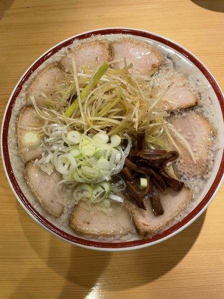 「肉そば+大盛+ねぎ+ごはん」@田中そば店 新橋店の写真