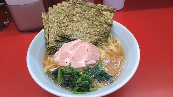 「らーめん(並)¥650+のり赤カード無料+ライス無料」@ラーメン堀田家の写真