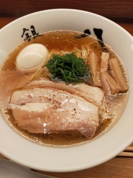 「特製中華そば」@中華そば 銀座 八五の写真