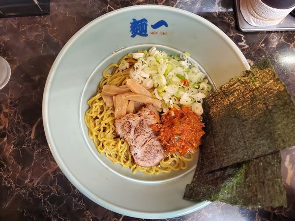 「油そば」@ラーメン屋 麺一 溝の口店の写真