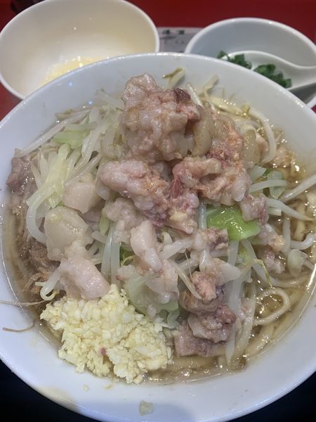 「ラーメンミニ」@ラーメン二郎 西台駅前店の写真