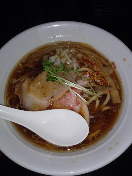 「生姜かおる醤油そば」@麺双 架論の写真