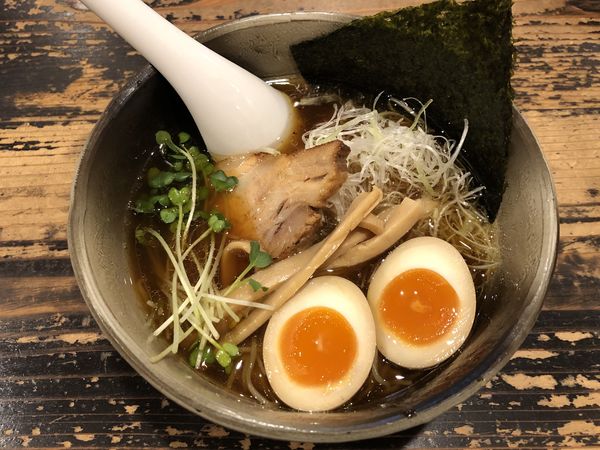 「新宿らーめん　￥８５０」@麺家 烈 安城美園店の写真