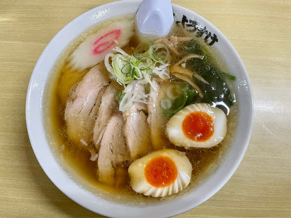 「チャーシュー麺＋味玉」@麺屋 ようすけの写真