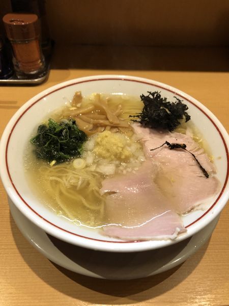 「塩生姜ラーメン」@生姜醤油専門 我武者羅 幡ヶ谷本店の写真