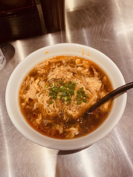 「酸辣湯麵 750円」@中華酒菜 たなかの写真