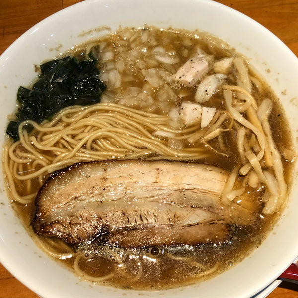 「煮干そば800円」@麺ゃこもんの写真