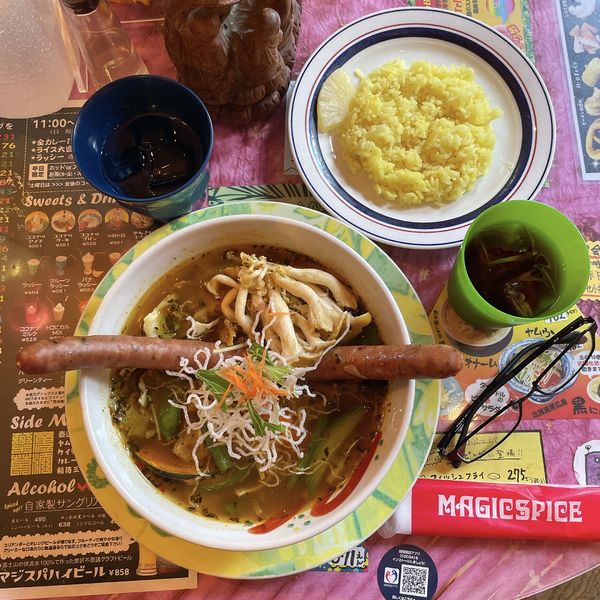 「フランクナガイ＋マジックのマッシュ（涅槃）」@マジックスパイス 札幌本店の写真