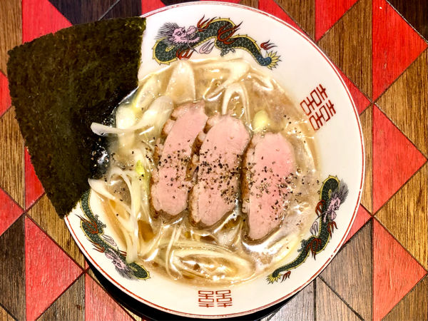 「★＜ゲリラ限定＞Duck King noodle.🍜¥1,080」@オールドラーメンショップ 逆流の写真