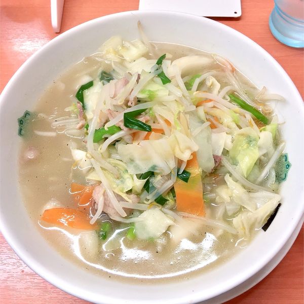 「野菜たっぷりタンメン。¥520。」@日高屋 西新宿1丁目店の写真