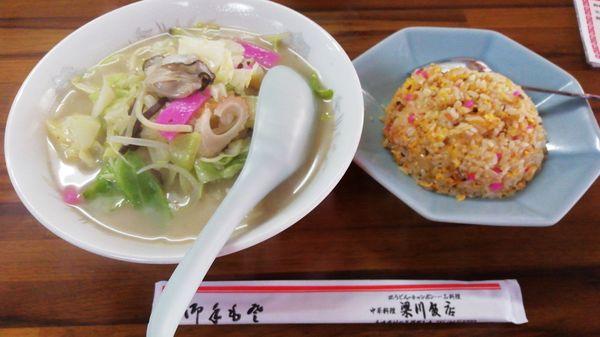 「ちゃんぽんセットA¥900」@梁川飯店の写真