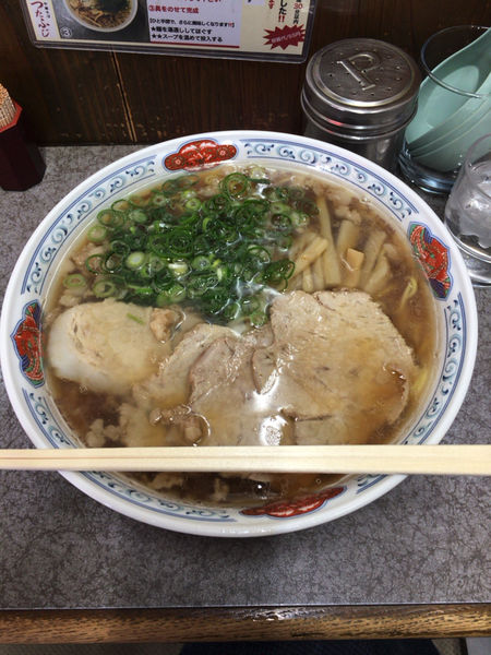 「中華そば特盛脂マシマシ」@つたふじ 福山支店の写真