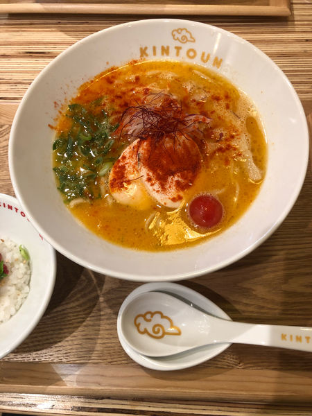 「旨辛白湯ラーメン　900円」@ら～めん きんとうんの写真
