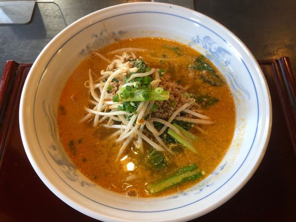 「特製担々麵（大盛）」@新鮮飯店の写真