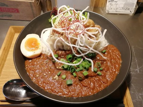 「角煮シュウマイカレー2個　1200円」@ロックなカレー屋 YASSカレーの写真