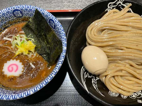 「半熟味玉つけめん並(1,040円)」@松戸富田麺絆の写真