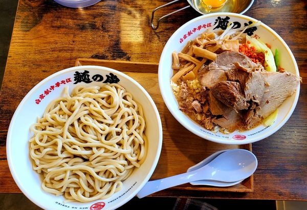 「富二郎つけ麺(大盛)麺350g」@自家製中華そば 麺の虜の写真