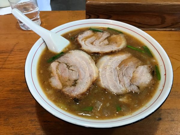 「みそらんしゅうめんチャーシュー入り」@御食事処 やちよの写真