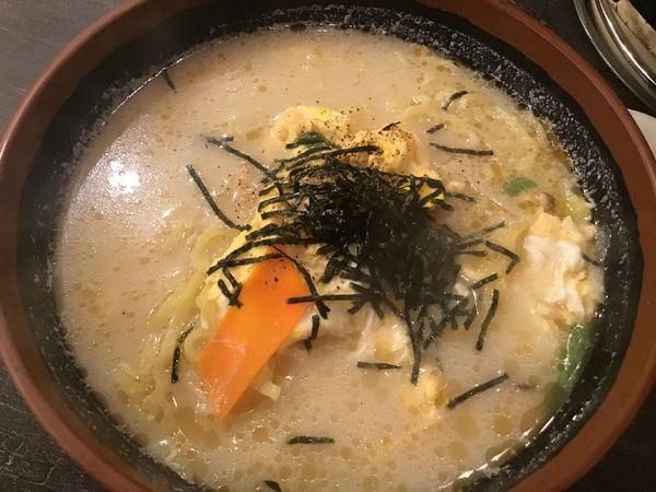 「野菜ラーメン660円」@炭火焼しちりん 柏東口店の写真