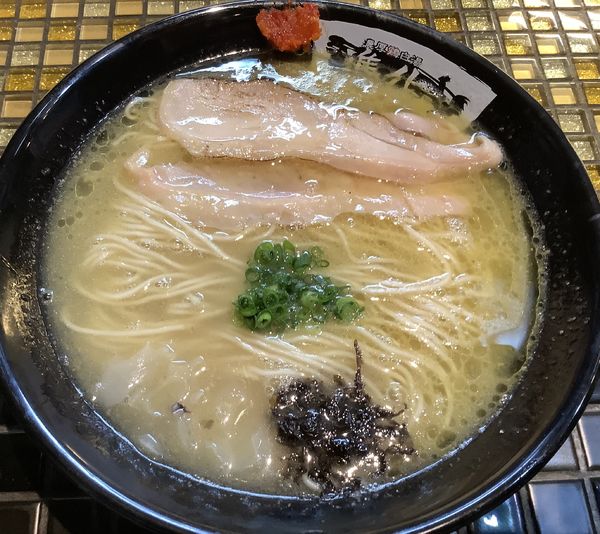 「[月曜限定]鶏白湯ラーメン」@町田汁場 しおらーめん進化 中山店の写真