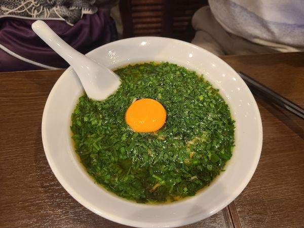 「ニラそば」@三幸園 白山通り店の写真