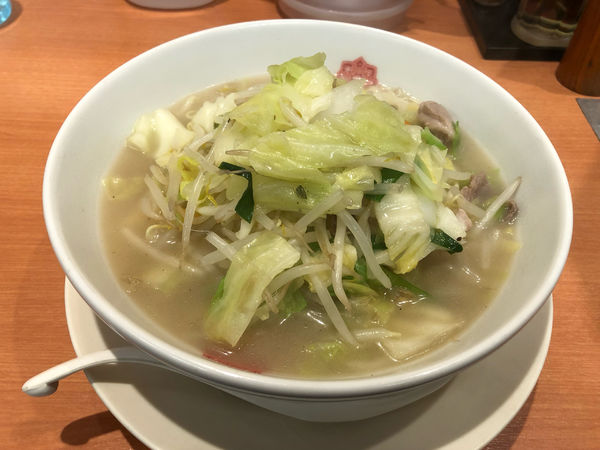 「野菜たっぷりタンメン」@日高屋 西新宿1丁目店の写真