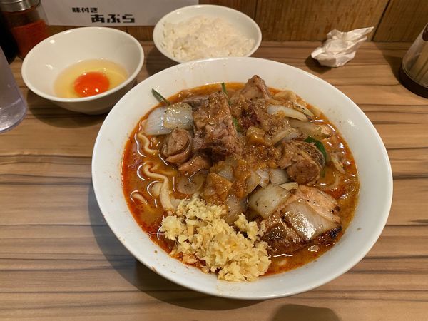 「ヒノスタ(2辛)」@ヒノブタスタミナ 南越谷店の写真