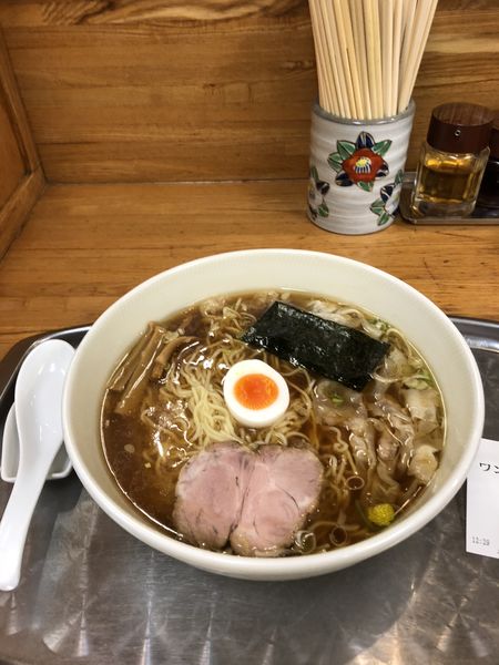 「ワンタン麺」@大勝軒 昭島店の写真