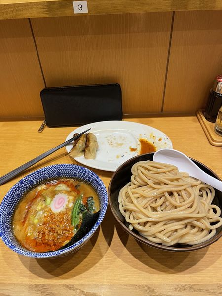 「坦々つけ麺　並　餃子」@次念序の写真