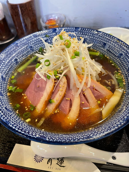 「鴨肉醤油麺」@健康中華 青蓮 蒲田東口店の写真