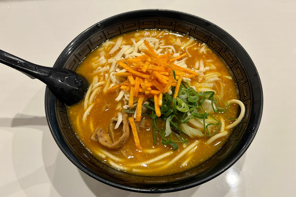 「カレーチーズラーメン(大)850円」@熊本ラーメン 麺王の写真