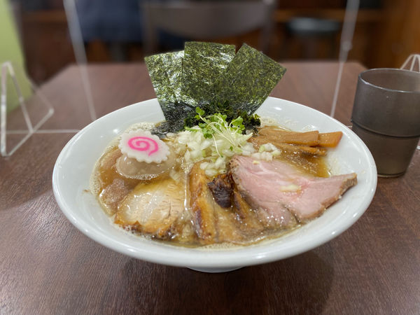 「特製煮干中華蕎麦」@中華蕎麦 萌芽の写真