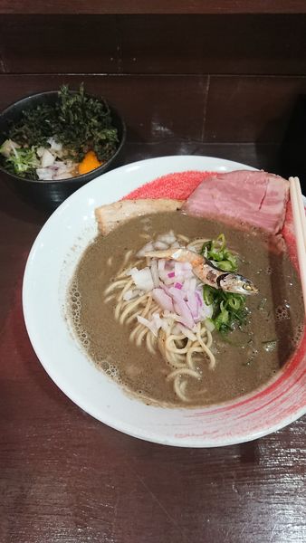 「鬼ぼしらあめん極+クソ旨TKG」@鬼ぼしの写真